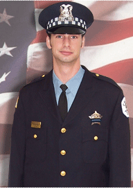 Michael at the Riverside Police Memorial 2004